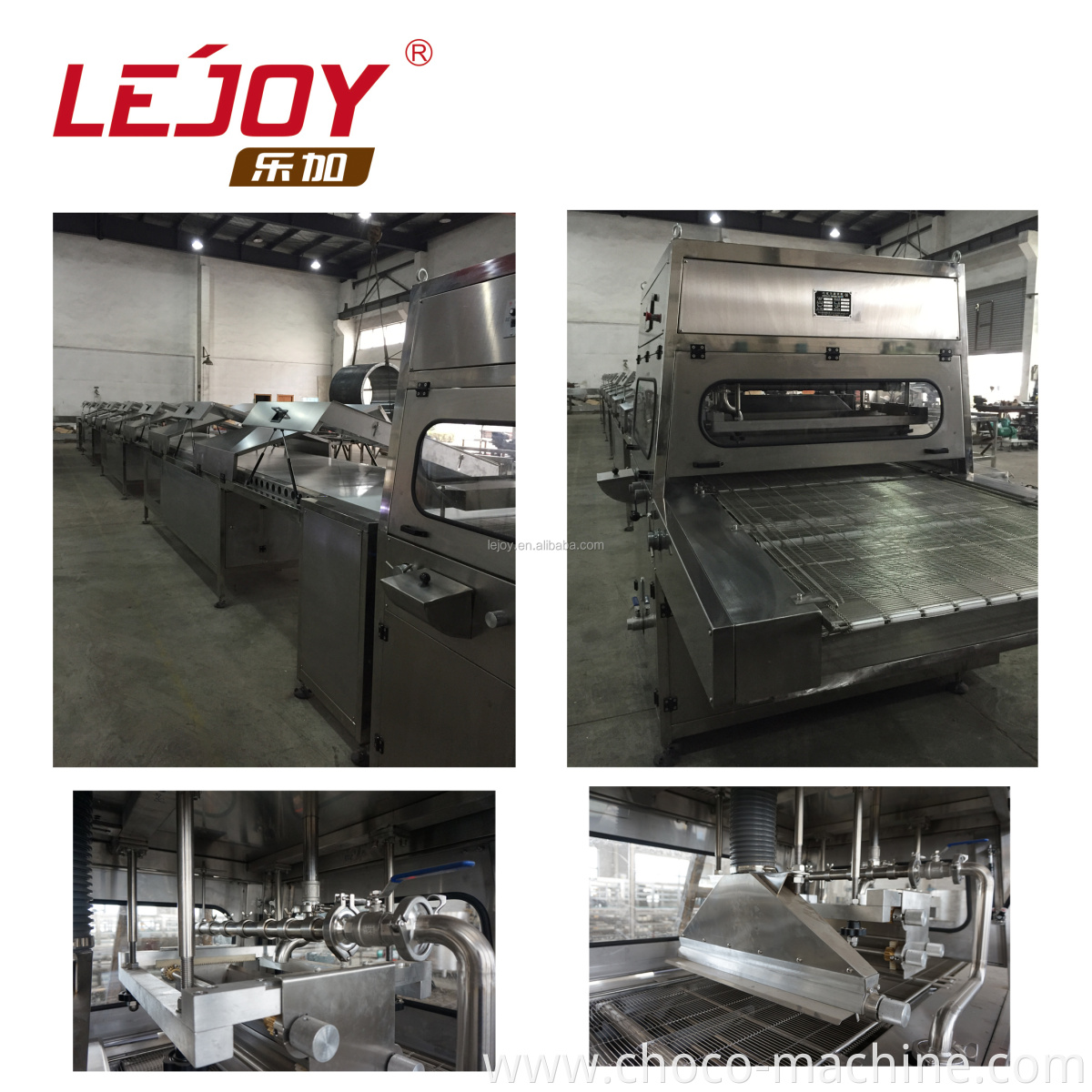 Fully Automatic Chocolate Energy Bar Enrobing Machine